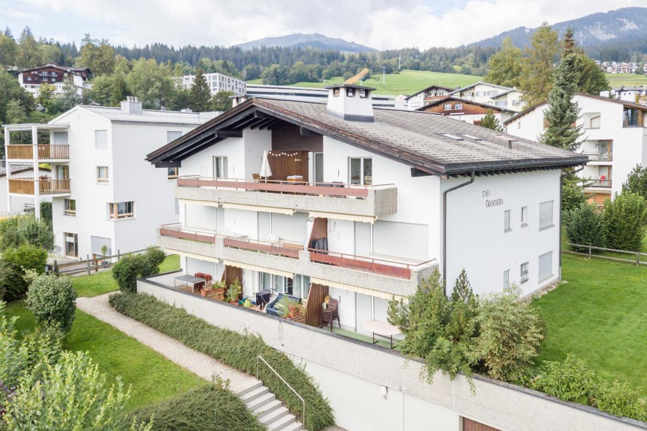 Cruscheida Apartment Flims Bagian luar foto